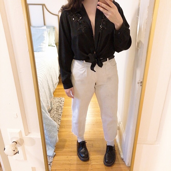 ✨ Vintage Sequined Blouse ✨ - Picture 5 of 8